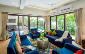 ELIVAAS 4 BHK with Pvt Pool & Entertainment Room - Indah